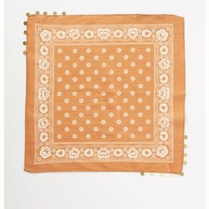 Anthropologie Llana Sasha Coin-Embellished bandana